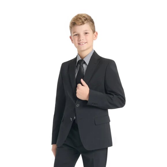 KENNETH COLE || Youth Boys Suit Set - Jacket and Pants - Black - Size 16 NEW - Picture 3 of 8